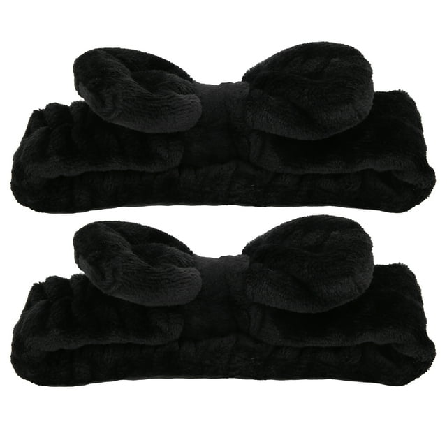 Diadema facial, 2 piezas, diadema de maquillaje, diademas ajustables para el cuidado de la piel, diadema de spa, respuesta rápida