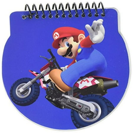 Nintendo Mario Bros Die Cut Memo Pad