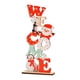 thumbnail image 5 of Decoración de Mesa Navideña, Decoración de Mesa DIY, Letrero Decorativo de Madera para Sala de Estar, Decoración de Mesa Interior, Navidad Bienvenido, 5 of 8