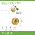 thumbnail image 5 of Symmons 5891STN15TRM Braston Shower Only Trim Package - Nickel, 5 of 7