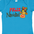 thumbnail image 4 of Inktastic Christmas Feliz Navidad with Cute Reindeer Boys or Girls Baby Bodysuit, 4 of 5