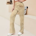 thumbnail image 3 of Marble Texture Women's Wide Leg Lounge High Waisted Loose Work Casual Outfits Trousers, 3 of 8