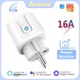 thumbnail image 2 of Enchufe inteligente Aubess Tuya Wifi, EU 16A Alexa/Alice Voice Remote Timer Plug, Smart Home a través de Smart Life Monitoreo de energía en tiempo real Tan Jianjun unisex, 2 of 2