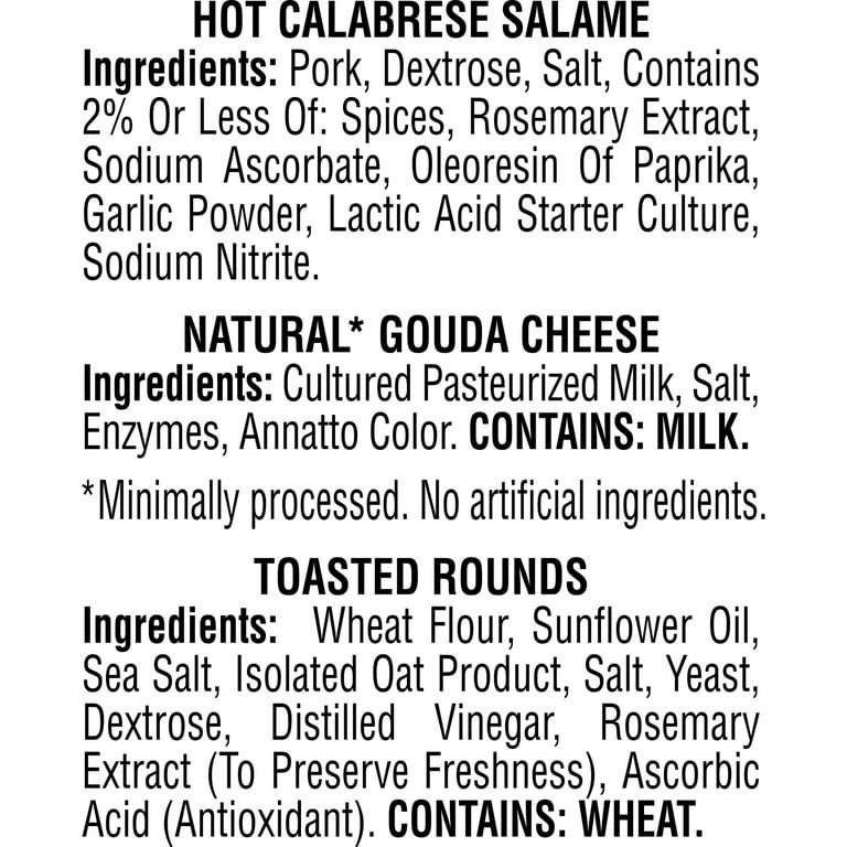 Hillshire Snacking Protein Small Plates, Hot Calabrese Salami