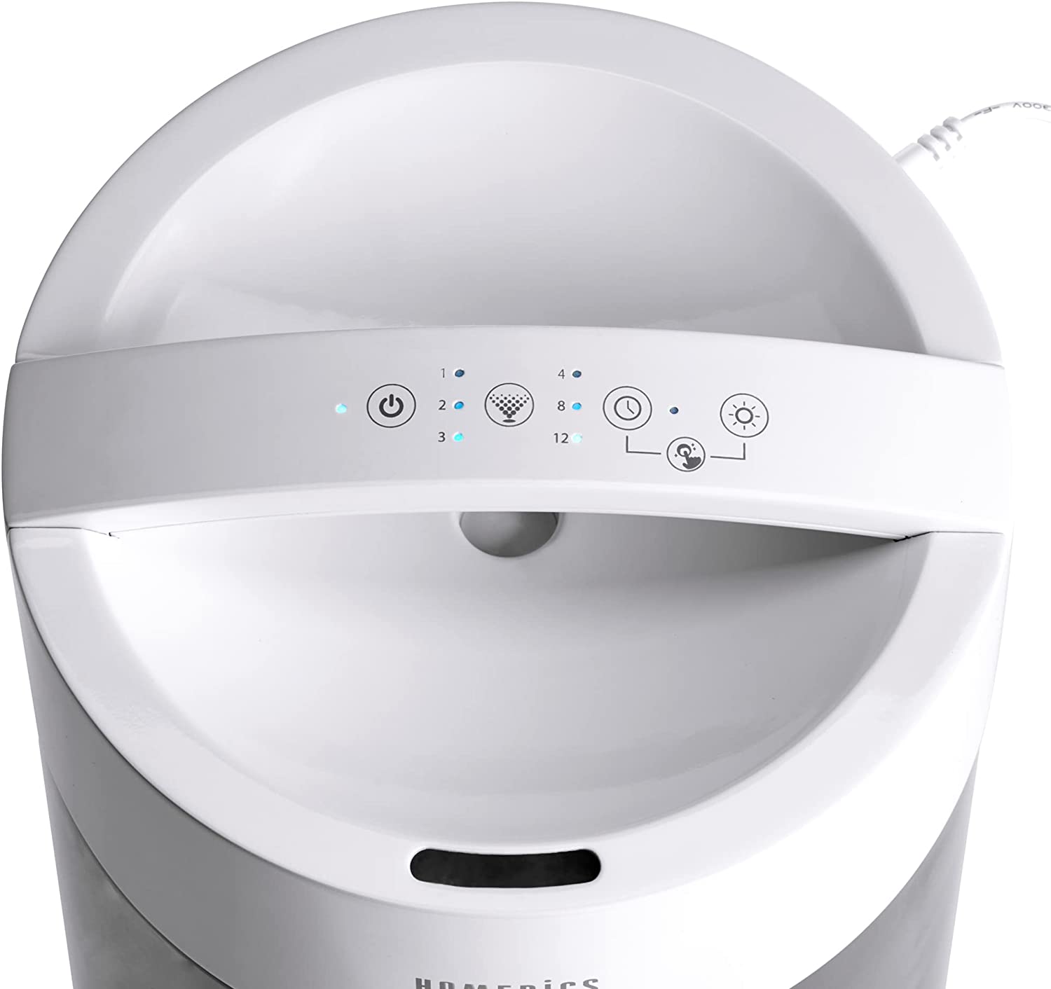 HoMedics Humidifiers for Bedroom, Home, Nursery, Office and Plants. Total Comfort UV-C Ultrasonic Humidifier, Leak Resistant Design, 0.97 Gallon Tank, 35 Hour Run Time, Quiet, Cool