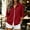 Wine, variant on Women's Shirt Solid Long Sleeve Zipper Blouse Roll Up V Neck Collared Casual Tops with Pocket Vacation Wear Business Outfits