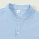 thumbnail image 4 of pstuiky camisas de manga larga para hombre, Camisa informal de manga larga con cuello alto y bolsillos para hombre, con botones y color liso Tops casuales para hombres xxl, 4 of 8