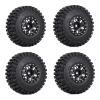 thumbnail image 4 of Neumáticos De Coche Rc 4 piezas de repuesto para llantas de rueda Beadlock para 1/24 RC Car Axial Deadbolt Sywqhk libre de BPA, 4 of 9