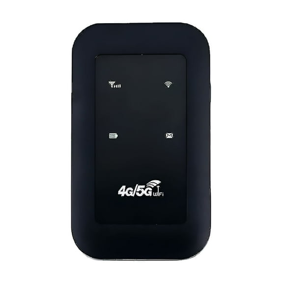GJX 5G Portable Mobile Hotspot Router, 2100mAh Battery, Plug and Play, Suitable for Travel