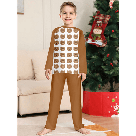 

Family Christmas Pajamas Matching Set Xmas Deer Print Pijamas Mother Daughter Father Son Outfit Family Look Homewear Suit