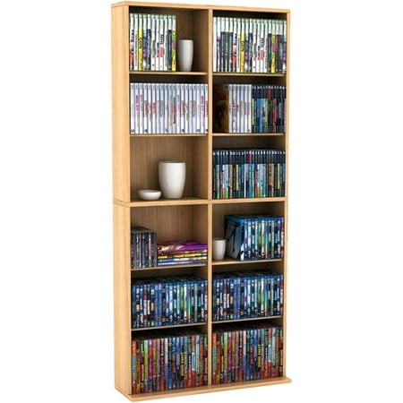 Oskar Adjustable Media Cabinet Brown - Atlantic