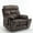 Dark Brown, variant on Oversized Power Lift Recliner Chair with Massage & Heating for Big Elderly, Electric Lounge Sofa Chair with 26" Wide Seat and Cup Holders, 400LBS, Light Brown