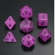 thumbnail image 4 of Juego de dados luminosos para mazmorras, Mini juego de dados multifacetados DE CARA poliédrica, juego de mesa para mazmorras, DND, RPG para MTG, 4 colores, 7psc/set, 4 of 4