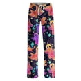 thumbnail image 5 of LHVUOA Womens Halloween Comfy Pajama Pants Fashion Halloween Printed Sleepwear Pant Casual Elastic Waist Pajama Pants, 5 of 6