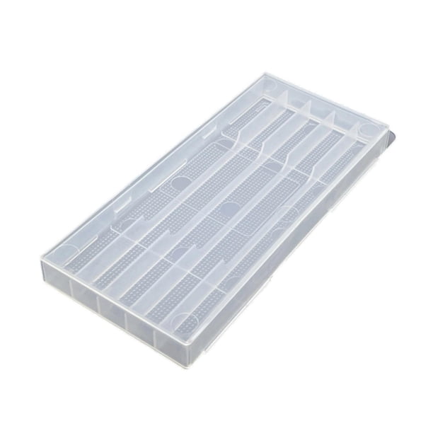Caja de almacenamiento de accesorios para brocas de perforación, contenedor premium práctico y reutilizable. 16.2cmx7.5cm