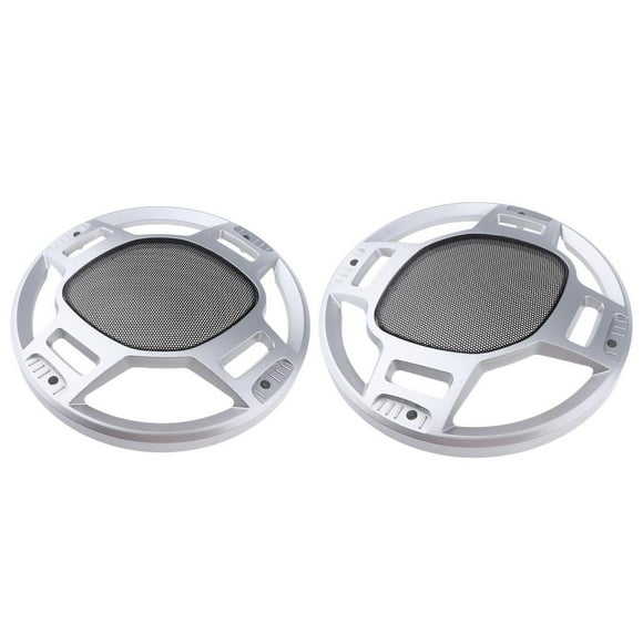 2x Carcasa de coche universal con subwoofer de metal pulgadas para doméstico