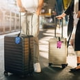 thumbnail image 2 of Pack Silicone Luggage Tags Travel Tags for Suitcase Travel ID Bag Tag for Baggage Bags, 2 of 6