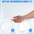 thumbnail image 3 of FOMIYES Barrera Para Fregadero Y Bañera Color Transparente De Acrílico Contra Salpicaduras De En El Hogar, 3 of 7