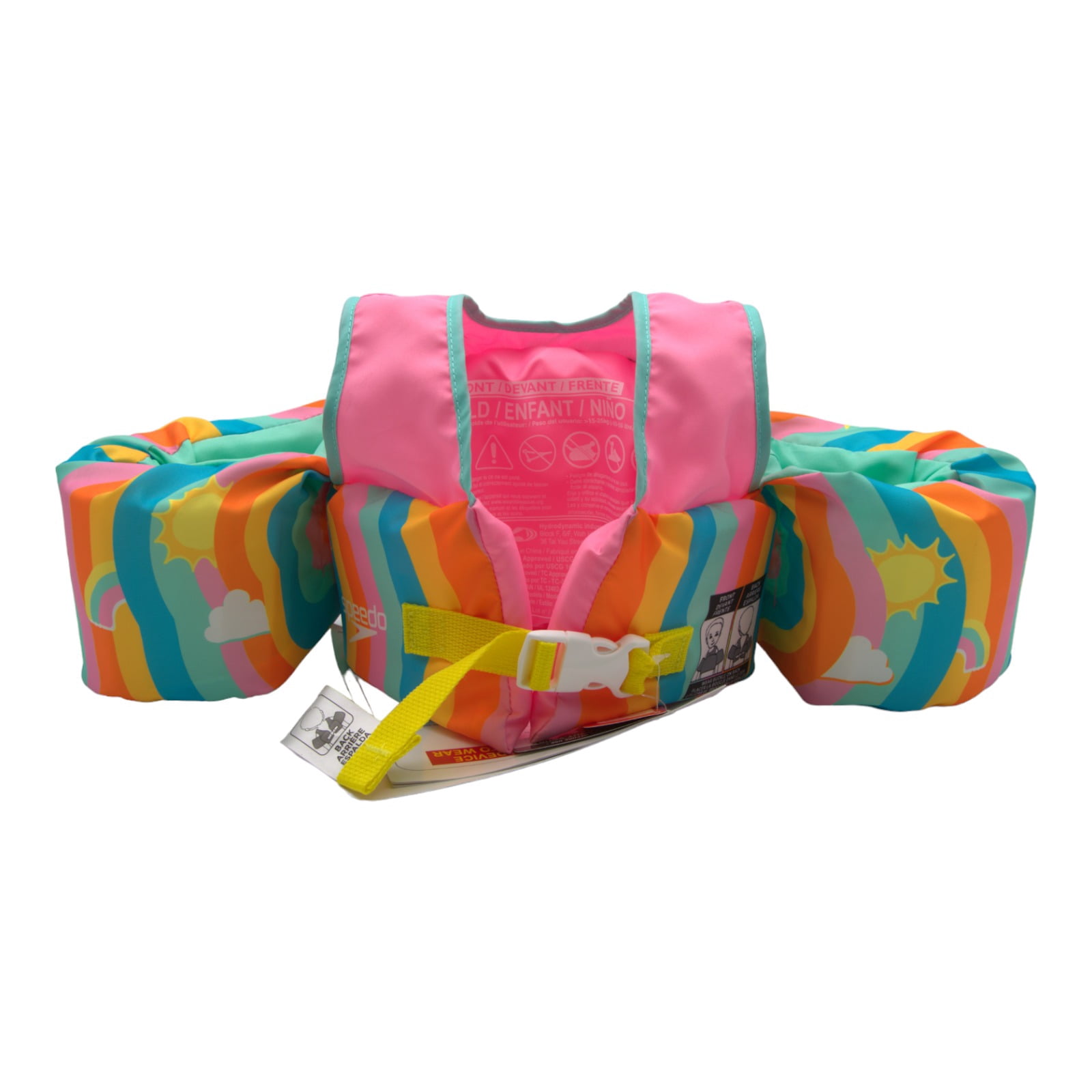 Speedo Splash Jammer Life Jacket Vest Kids Weight 33-55 lbs - Sun Kissed