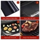 thumbnail image 3 of Juego de 6 alfombrillas para parrilla al aire libre, resistentes, antiadherentes, para barbacoa y revestimiento para horno, reutilizables, fáciles de limpiar, 3 of 5