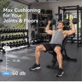 thumbnail image 4 of AIRHOP 216 PCS Gym Floor Mat, EVA Foam Puzzle Gym Mat, High-Density Interlocking Foam Floor Tiles for Home Gym, Play Workout Garage Kitchen Flooring 12.6"x12.6"x0.4", 4 of 11