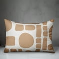thumbnail image 3 of Creative Products Tan Modern Shapes 14x20 Indoor / Outdoor Pillow, 3 of 3