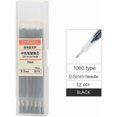 thumbnail image 3 of wqlpp-12pcs 0.5mm Gel Pens Refills, 12PCS Black Gel Ink Pens Refills, Black Ink Pen Refills for Writing Note with Box - for Gel Pens(Refill), 3 of 4