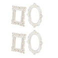 thumbnail image 2 of Shisuyan 4Pcs Photo Prop Frame Professional Picture Frame Creative Picture Frame (White), 2 of 8