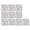 A1, variant on 20 Pack Peel and Stick Wall Tiles,5.9" x 5.9"Faux Shell Mosaic Self-Adhesive Tile Stickers,Waterproof Backsplash for Kitchen Bathroom DIY Home Decor
