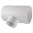 thumbnail image 1 of Charlotte Tuyau &amp; Fonderie PVC024014300 PVC Annexe 40 Réduisant Tee 1,5 x 0,5 Po FPT, 1 of 1