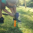thumbnail image 2 of EeaseCA 3pcs Camping Snow Tent Stakes Practical Metal Tent Pegs Useful Tent Fixing Nails, 2 of 7