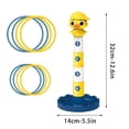thumbnail image 2 of Kids Throwing Rings Game Colorful Animal Shaped Hoop Toss Interactive Play Set For Kindergarten Motor Skills, 2 of 8