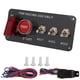 thumbnail image 3 of Ignition Toggle Switch Panel, Sensitive High Efficiency Engine Start Push Button Panel Aluminum Alloy Plug And Play Carbon Fiber Style For Car Modification ANGGREK No, 3 of 8