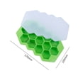 thumbnail image 4 of Vikakiooze 13-hole Food Silicone Honeycomb shape Ice Tray Mold With Lid DIY Ice Box Food, Home & Kitchen, 4 of 5