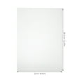 thumbnail image 2 of OFFIGAM 100 Pcs Films de Plastification Photo Blancs EVA pour Documents, 2 of 8