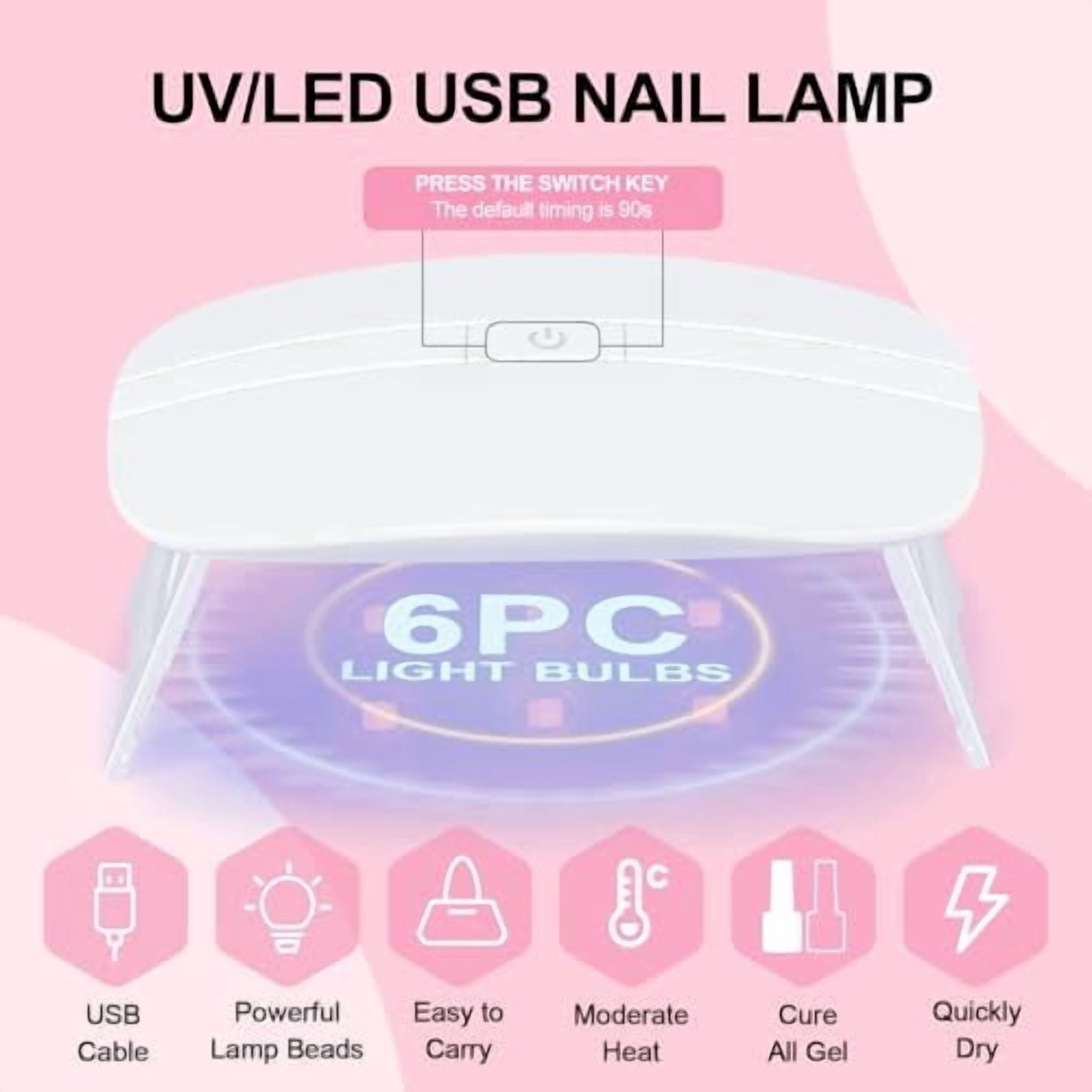 Acrylic Nail Kit for Beginners with Everything Professional Acrylics Powder 6pcs Gel Nail Polish 18pcs Glitter Decoration Powder Nails Kit Acrylic Set with Drill Light Gifts for Women