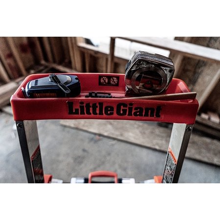 法人送り限定(個人宅配送不可) 長谷川工業 Little Giant フリップエヌライト 3段 メーカー直送