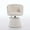 Beige, variant on Adjustable Height 360° Swivel Bar Stool, Modern Chenille Upholstered Round Dining Chair, Ergonomic Accent Vanity Chair for Bedroom, Kitchen Island & Pub, Single Pack, Cream & Beige