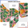 thumbnail image 6 of FORMRS Boys Pajama Pants with Pockets Size 9-10Y Kids Lounge Sleep Bottoms, Pink Oranges, 6 of 8