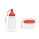 thumbnail image 2 of unbranded 1Jgo Botella Exprimible Roja De PP Para Aceite Salsa Y Condimentos Con, 2 of 8