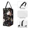 thumbnail image 3 of Goofa Lilies Flowers Printed Toiletry Bag with Handle,Large Capacity Travel Makeup Cosmetic Bag for Women, Carry on Airport Airline Compliant Bag, 3 of 9