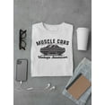 thumbnail image 3 of Muscle Cars, Vintage American T-Shirt Men -Image by Shutterstock, Male XX-Large, 3 of 4