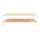 thumbnail image 2 of Mesa Centro TRAZO 120x60 Blanco Semi mate-Roble PEME DOMUS TRAZO/Mesa, 2 of 4