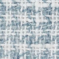 My Texas House Casey Blue Marled Tassel Cotton Polyester Throw, 50" x 70"