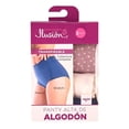 thumbnail image 1 of Pantaleta Ilusión para Mujer, 3 Piezas Multicolor Talla EEG, 1 of 4