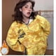 thumbnail image 1 of Sanrio Hello Kitty Zipper Cardigan Hoodie Y2K Cartoon Camouflage Blouse Sweatshirts Autumn Long Sleeve Sweater Jacket For Female, 1 of 4