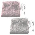 thumbnail image 1 of Electric Heating Pads Flannel Slippers Electric Foot Heater Cushion, 1 of 2