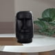 thumbnail image 4 of Estatua de la Isla de Pascua, retrato romano antiguo, decoración megalítica retro masiva con acentos Negro A, 4 of 7