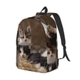 thumbnail image 4 of Wukai Cat Family Paper Reusable Cosmetic bag,Travel Toiletry Organizer Capacity,Waterproof Puzzle Bags, 4 of 7