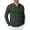 C-Army Green486, variant on Mens Knit Jacquard Sweaters Base Layer Top Solid Color Long Sleeve Turndown Collar Regular Fit Pullover Business Work Casual Dress Autumn Winter Cozy Jumper Tops